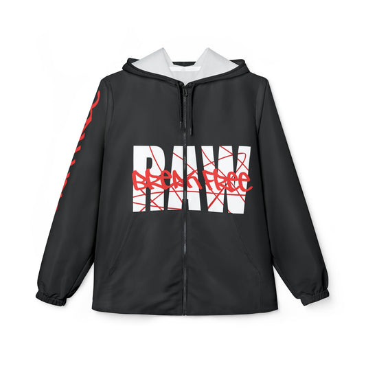 Raw Break Free Graffiti Graphic Windbreaker Jacket
