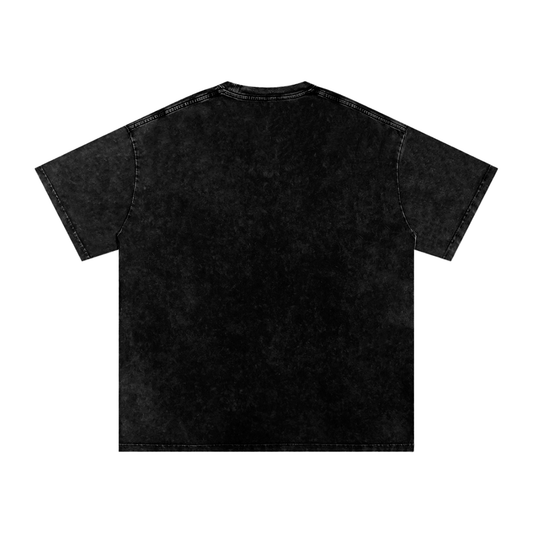 Raw Unisex Acid Wash Oversize T-Shirt