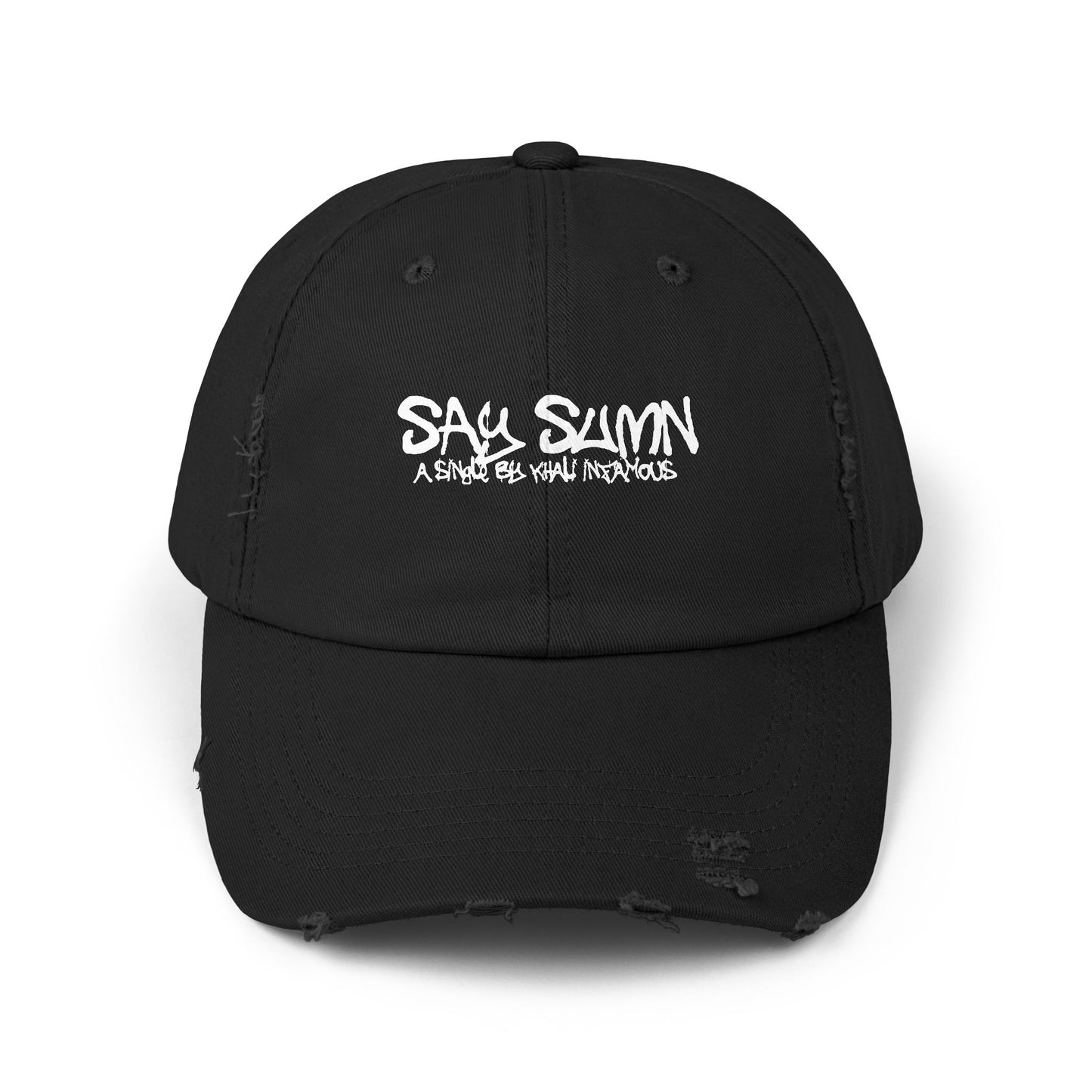 Khali Infamous Say Sumn Distressed Cap